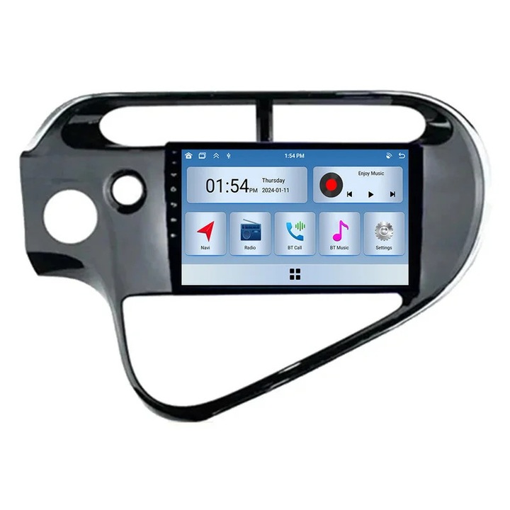 Sistem multimedia auto, 6GB RAM, 128GB ROM, Bluetooth, GPS, pentru Toyota Prius C 2018-2020