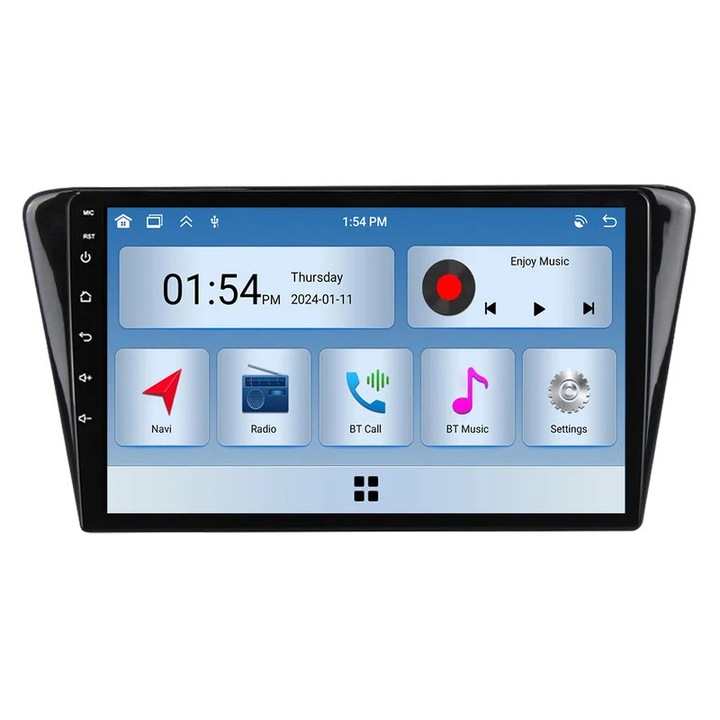 Player multimedia auto 6GB RAM 128GB ROM cu Bluetooth si GPS pentru Peugeot 408 2014-2018