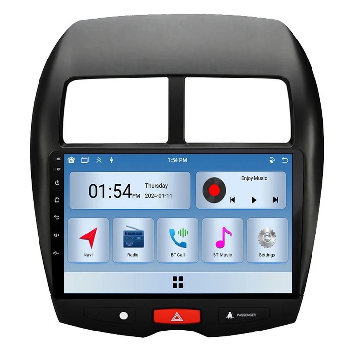 Sistem multimedia auto, 6GB RAM, 128GB ROM, Bluetooth, GPS, pentru Mitsubishi ASX 1 (2010-2016)