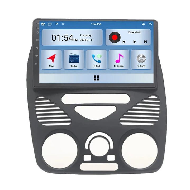 Player multimedia auto 6GB RAM, 128GB ROM, Carplay, Bluetooth, compatibil Fiat Siena, Palio, Albea Weekend (2004-2006)