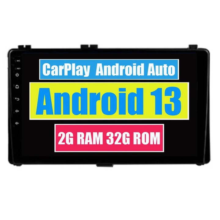 Autós multimédia lejátszó Toyota Corolla Auris E180 kompatibilis, Android, Bluetooth, GPS, 2017-2019
