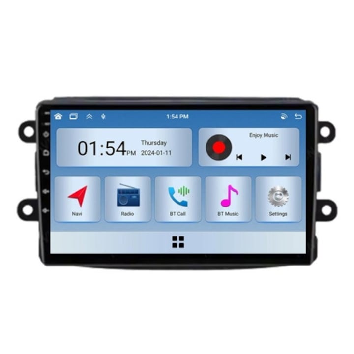 Player multimedia auto 6GB RAM, 128GB ROM, Carplay, compatibil Dacia Sandero, Duster, Renault Captur, Lada Xray 2, Logan 2, Dokker