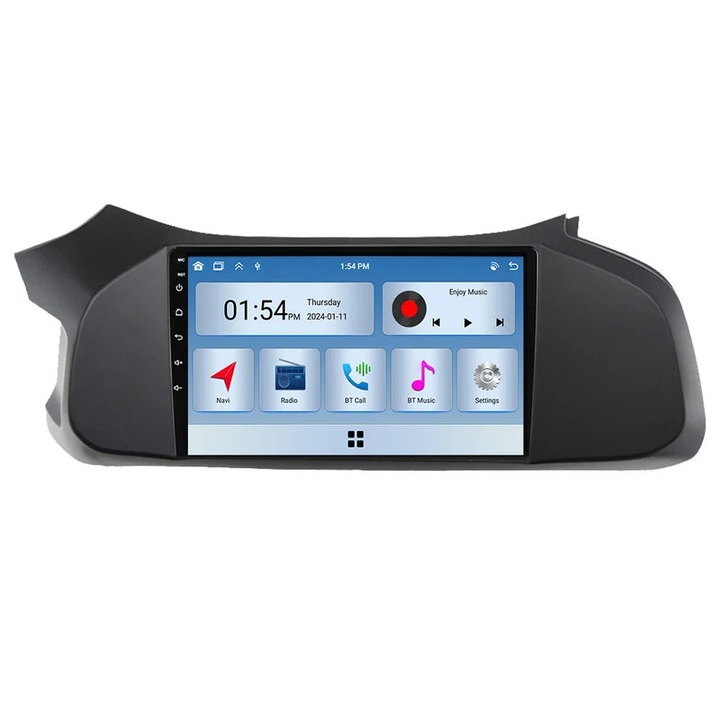 Player multimedia auto 6GB RAM 128GB ROM cu Bluetooth si GPS compatibil Chevrolet Onix 2012-2019