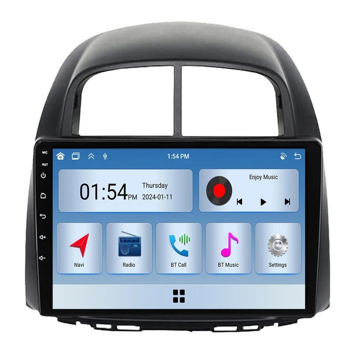 Радио мултимедия за кола Szsmart, 6GB RAM, 128GB ROM, Carplay, за Toyota Passo, Daihatsu Boon, Sirion, Subaru Justy, Perodua