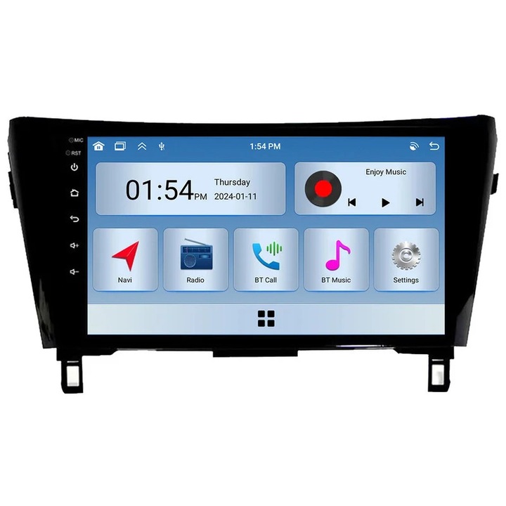 Navigatie GPS Szsmart 6GB RAM 128GB ROM cu Carplay, set pentru Nissan X Trail, Qashqai, 2013-2022