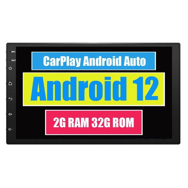 Радио мултимедия 2 DIN, GPS навигация, WiFi, Bluetooth, 7 инча, Szsmart