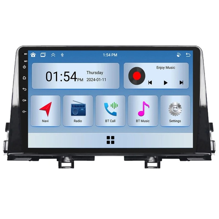 Multimédia autólejátszó Szsmart, 6GB RAM, 128GB ROM, Carplay, Bluetooth, GPS, Kia Morning 3 Picanto 2017-2020