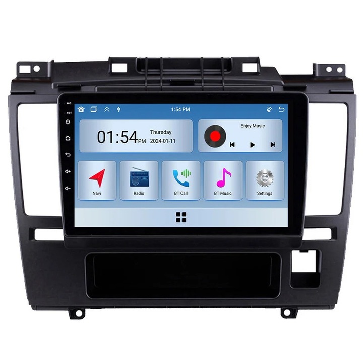 Player multimedia Carplay Szsmart, 6GB RAM, 128GB ROM, Bluetooth, navigatie GPS, pentru Nissan Tiida C11 (2004-2013)