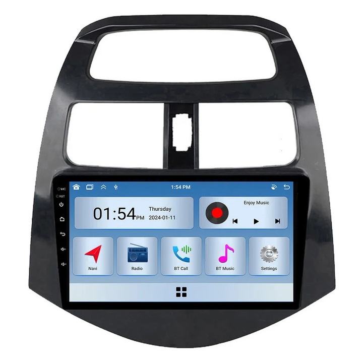 Navigatie GPS, 6GB RAM, 128GB ROM, Carplay, Bluetooth, pentru Chevrolet Spark M300 (2009-2016) Szsmart