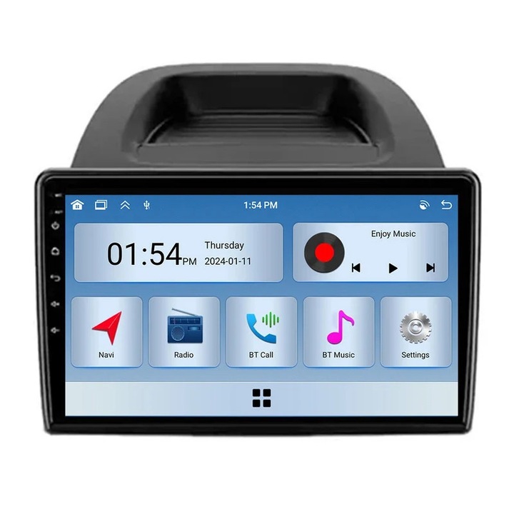 Player multimedia auto Carplay 6GB RAM 128GB ROM, navigatie GPS, Bluetooth, pentru Ford Ecosport 2017-2023 Szsmart