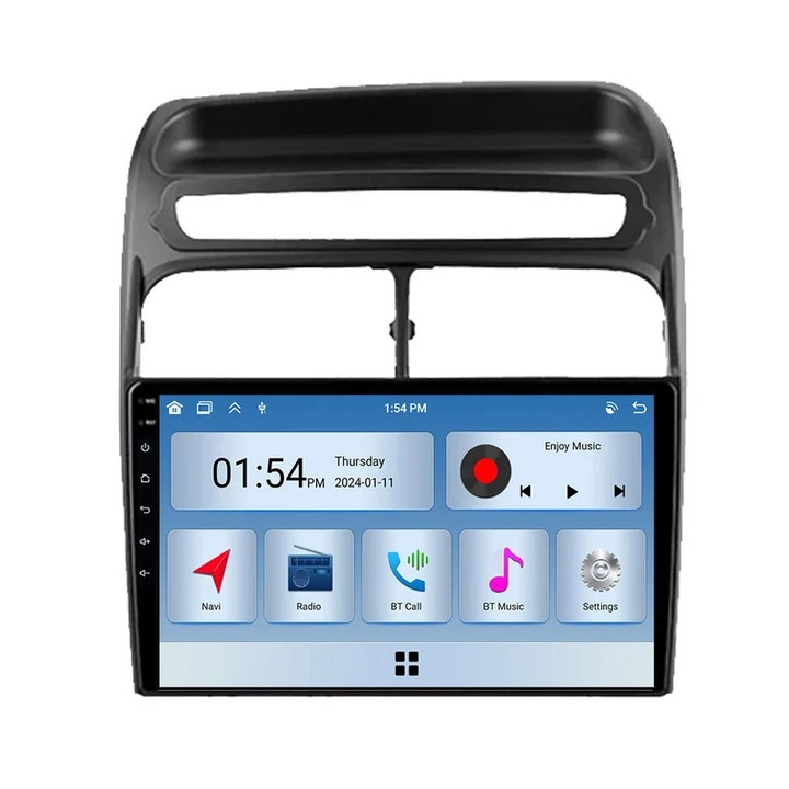 Player auto, Szsmart, 6GB RAM, 128GB ROM, pentru Fiat Linea Grande Punto 2006-2012