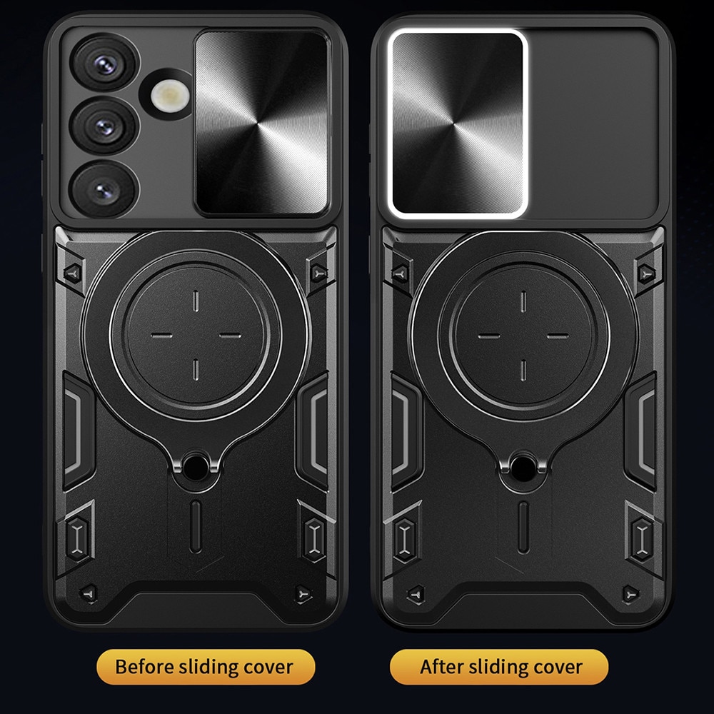 Husa antisoc pentru Oppo A5 4G / A5 5G cu protectie camera, Accesorio CamGuard Pro, Black