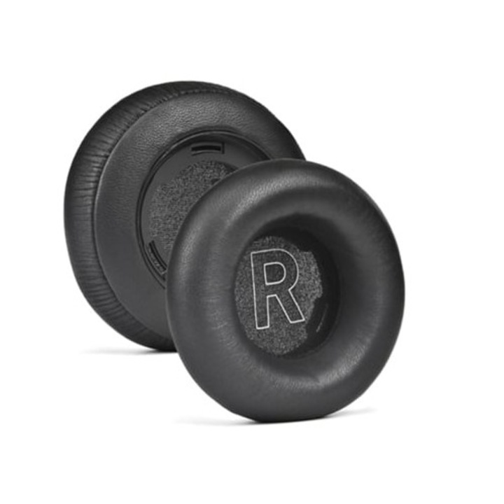 Pahare din piele de miel pentru casti H4, set, absorbtie sonora, culoare neagra