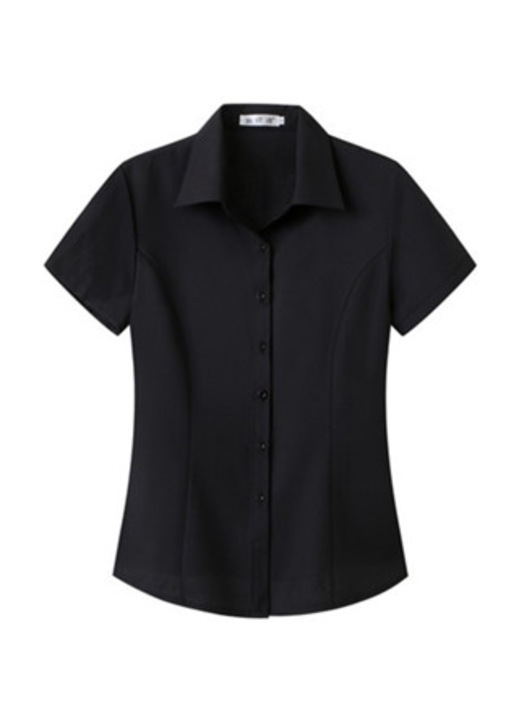 Fekete, karcsúsított női ing, XL INTL