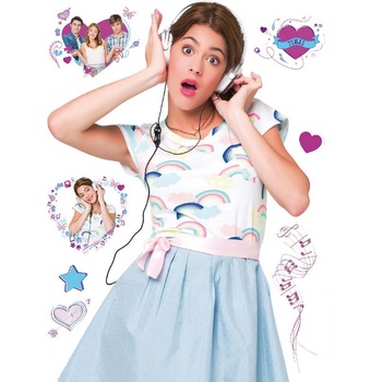 Sticker perete Violetta 2 coli 155 cm x 57 cm Sticker perete Violetta 2 coli 155 cm x 57 cm