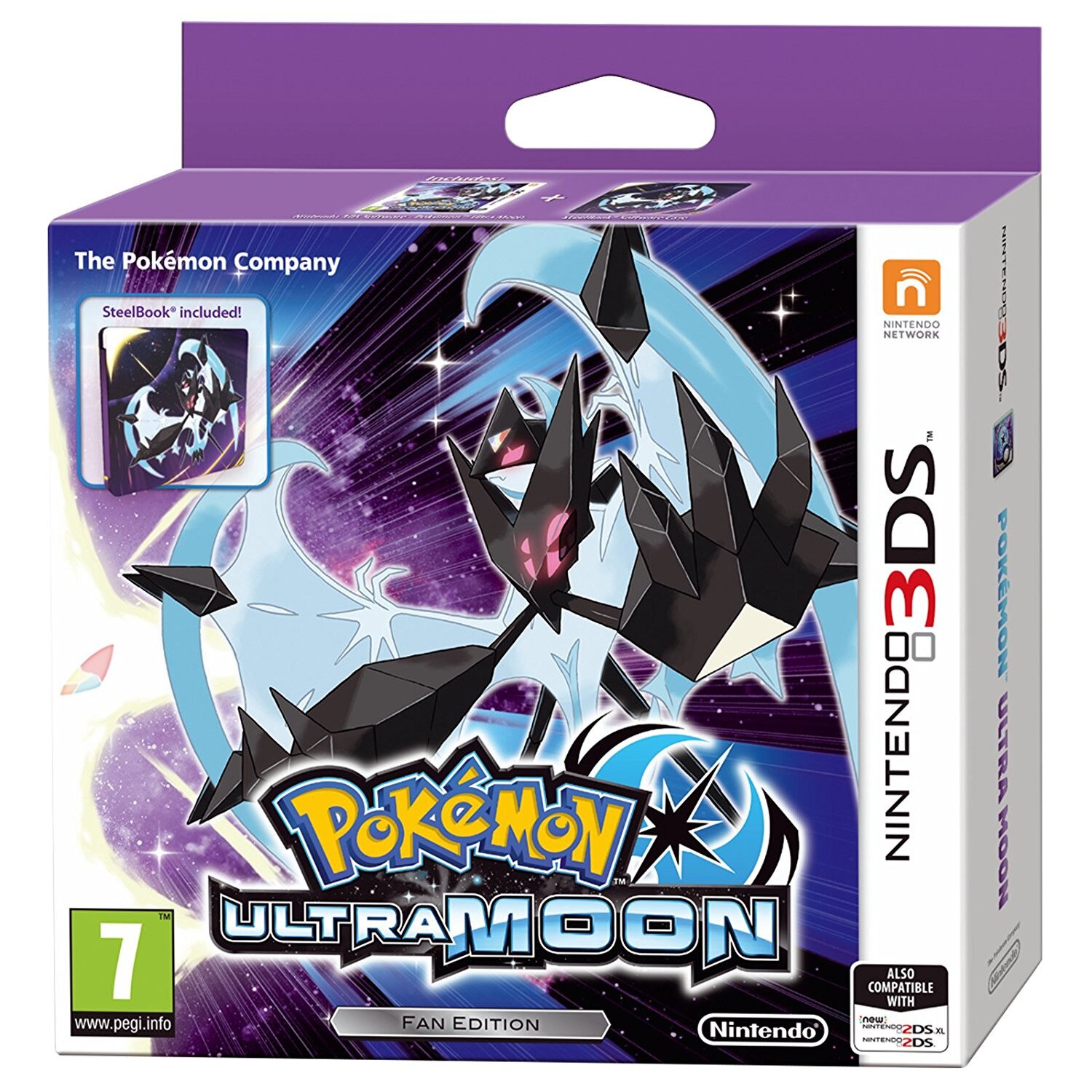 Joc Pokemon Ultra Moon Steelbook Edition pentru 3DS