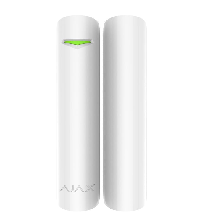 Ajax DoorProtect безжичен магнитен контакт за врати и прозорци, бял
