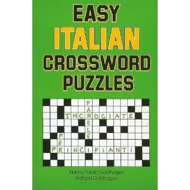 Easy Italian Crossword Puzzles, Nancy Parato Goldhagen (Author)