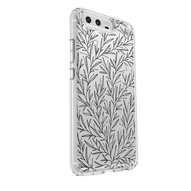 Husa Silicon, Ultra Slim 0.3MM, Leaf B&W, Huawei HONOR 9