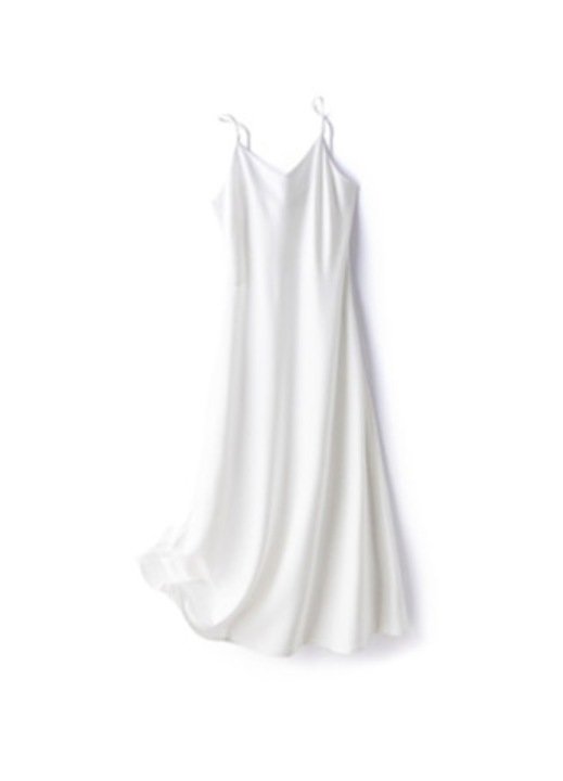 Rochie de seara, tip sirena, bretele subtiri, alba, pentru femei, XL INTL