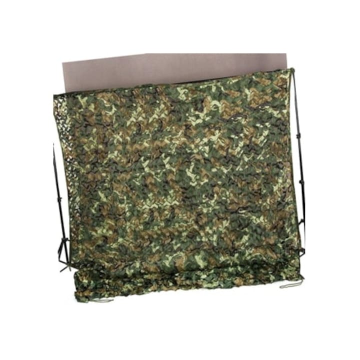 Камуфлажна мрежа 2м x 3м за къмпинг, лов, наблюдение, партита