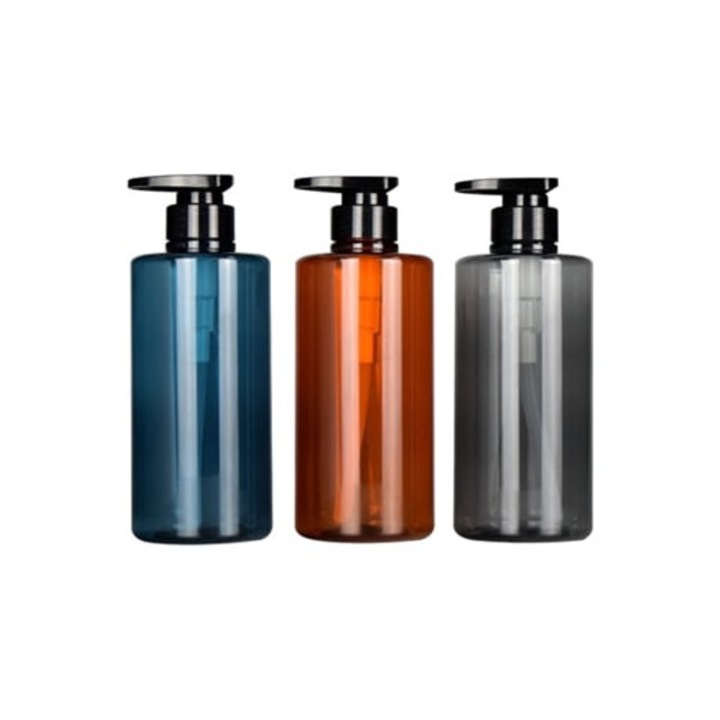 Set Dispensere pentru Sampon si Balsam, 3 bucati, reutilizabile, pentru baie