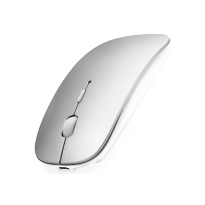 Мишка безжична безшумна мини презареждаема за лаптоп/iPad/iPhone/Mac/PC, 10x6x3см