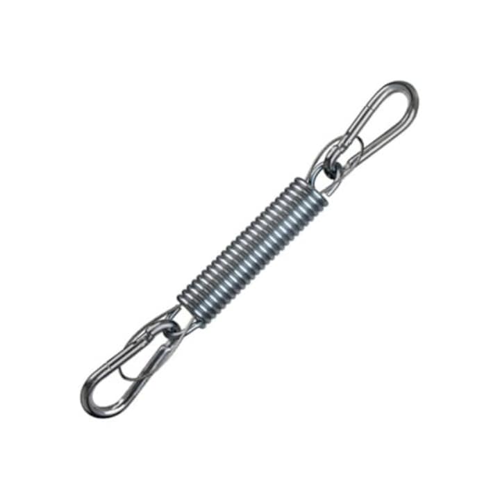 Kit de suspendare pentru hamac, 550 lb, otel inoxidabil 304, cu 2 carabiniere cu arc