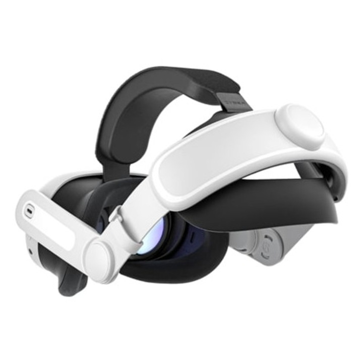 Регулируема каишка за глава за VR, изключителна издръжливост, поддръжка, Meta Quest 3