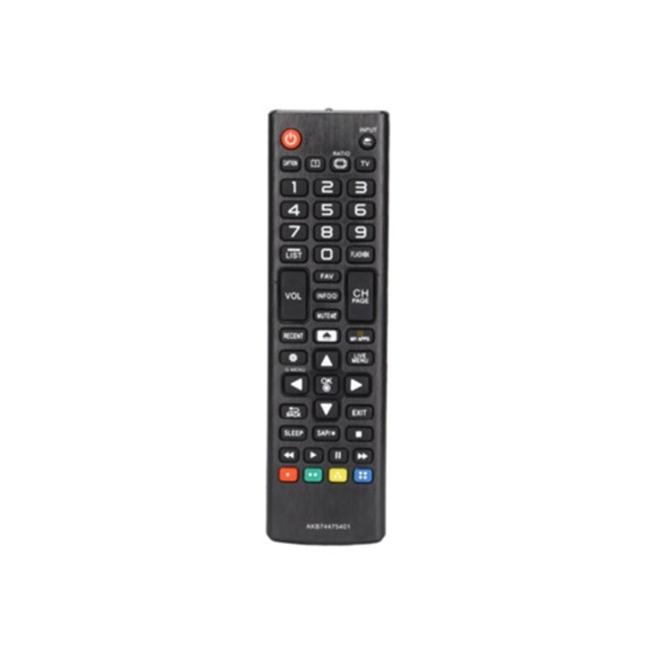 Univerzális távirányító TV-hez, kompatibilis az LG 42LD550, 46LD550, 32LD550, 47LD650 modellekkel