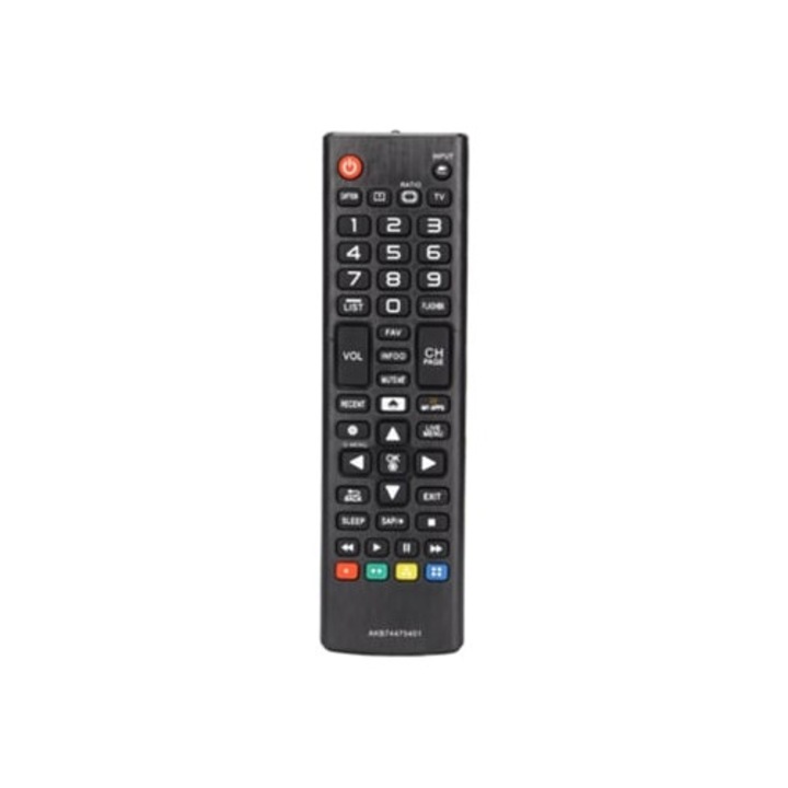 Univerzális távirányító TV-hez, kompatibilis az LG 42LD550, 46LD550, 32LD550, 47LD650 modellekkel