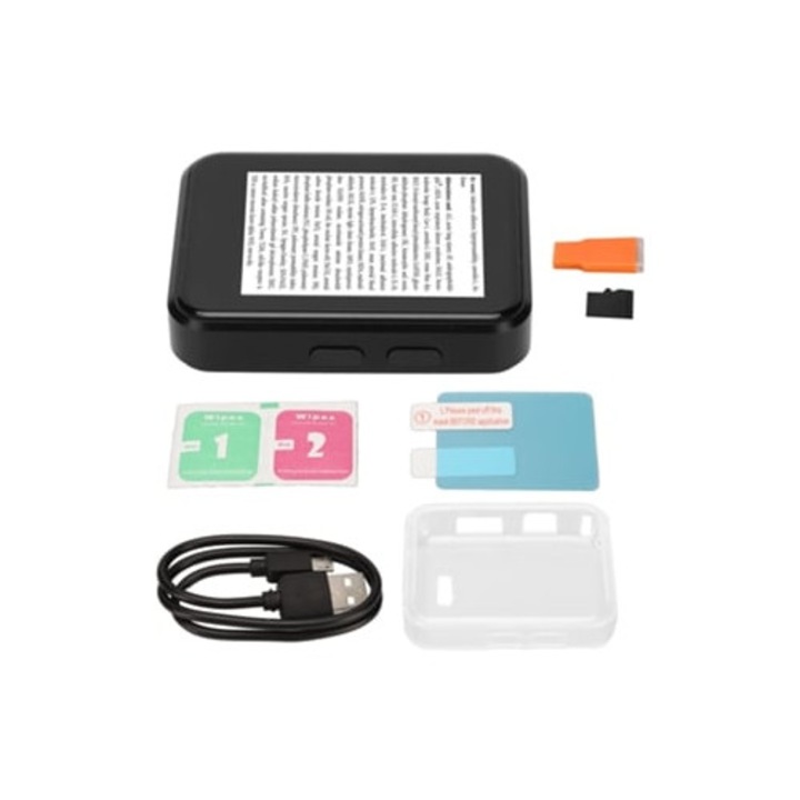 HD veszteségmentes digitális zenelejátszó, 1.8 hüvelykes, Bluetooth 5.0, FM rádió, e-könyv olvasó