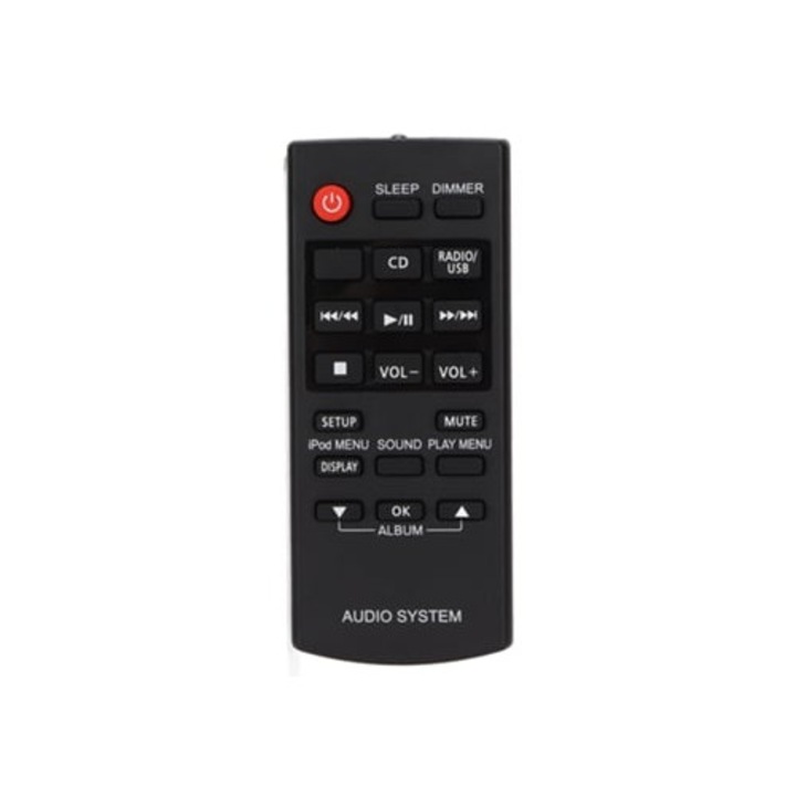 Telecomanda de inlocuire N2qayc000059 pentru difuzoare stereo compacte Schc271, Schc27db, Schc27dbebk