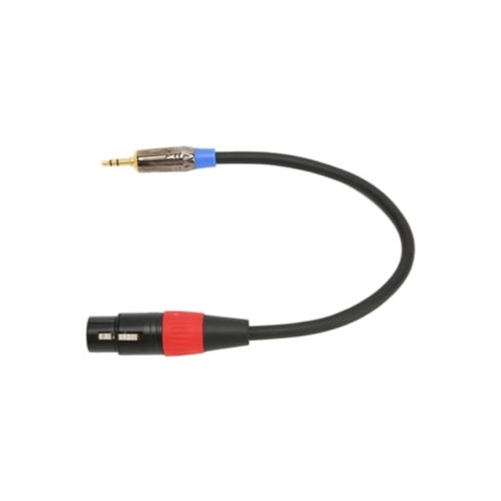 Cablu microfon XLR la 3.5mm stereo, 1.0ft, reducere zgomot