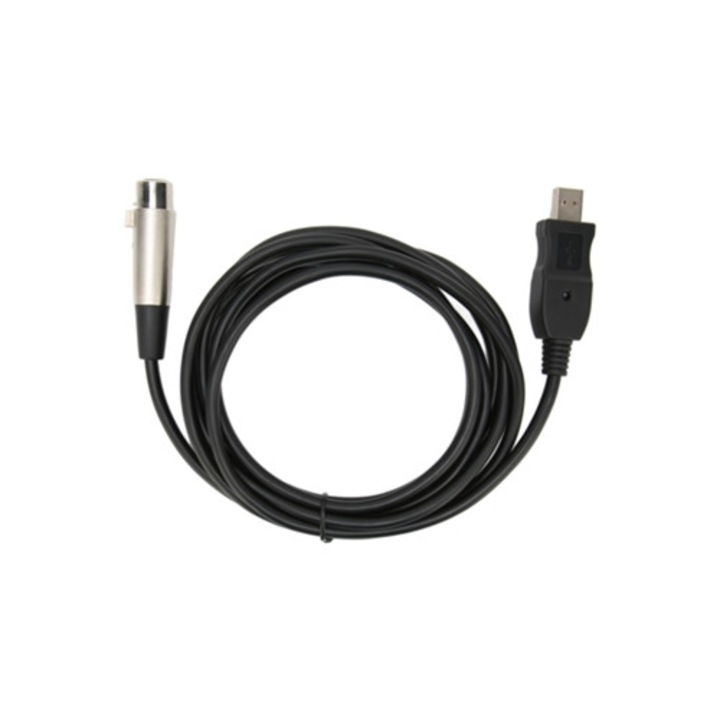 USB-apa – XLR-anya adapterkábel, 2,99 m, mikrofonhoz