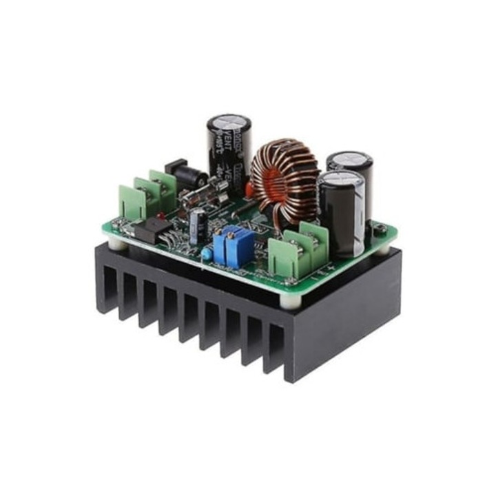 Boost Konverter Modul 10V-60V - 12V-48V, 10A/600W