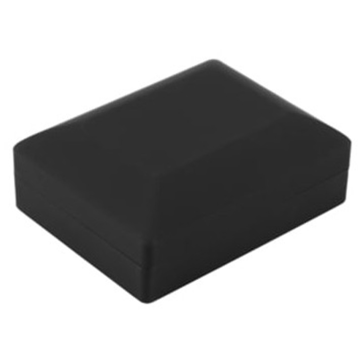 Cutie bijuterii pentru inel de logodna cu iluminare LED, cu captuseala din cauciuc, interior D