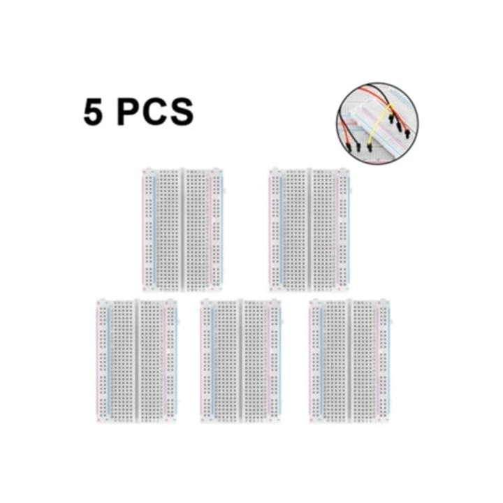 5 innovatív forrasztásmentes kísérletező panel készlet