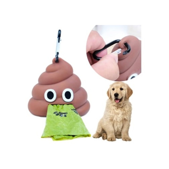 Sac pentru deseuri de animale de companie compostabili, bio, rezistent la scurgeri