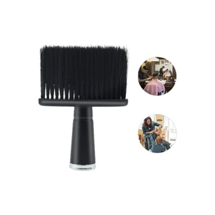 Perie de gat pentru frizerie, perii din nailon prietenoase cu pielea, reutilizabila