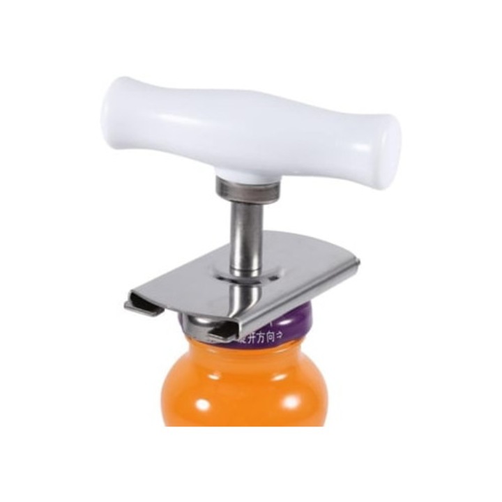 Konzervnyitó, modern kialakítás, rozsdamentes acél, ízületi gyulladásra