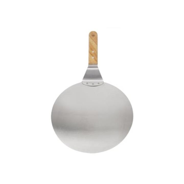 Paleta pentru pizza, aluminiu, maner din lemn solid, design ergonomic