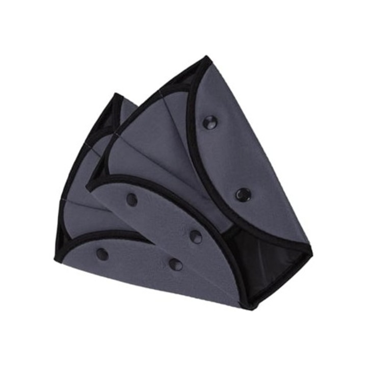 Kit de siguranta auto, ajustor de centura din burete confortabil, material respirabil, instalare usoara