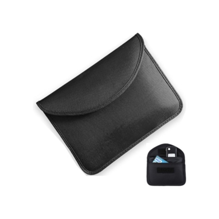 Faraday védőtáska, fejlett RFID jelblokkolás, kémkedés és nyomon követés elleni védelem, autóelektronikai tartozékok