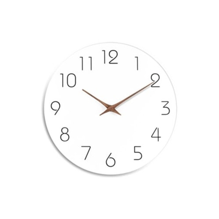 Ceas decorativ digital 10 inch, silentios, simplu, multicolor