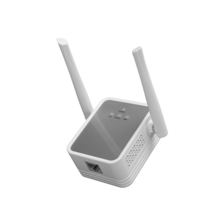 Wifi jel erősítő, vezeték nélküli bővítő, Dual Band AC1200M, fehér