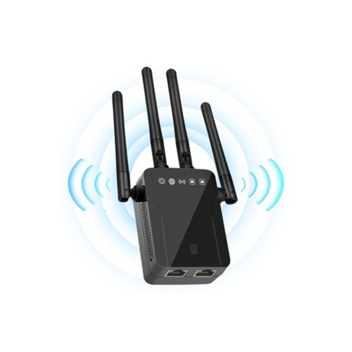 Extensor WiFi 1200Mbps, dual band 5GHz/2.4GHz