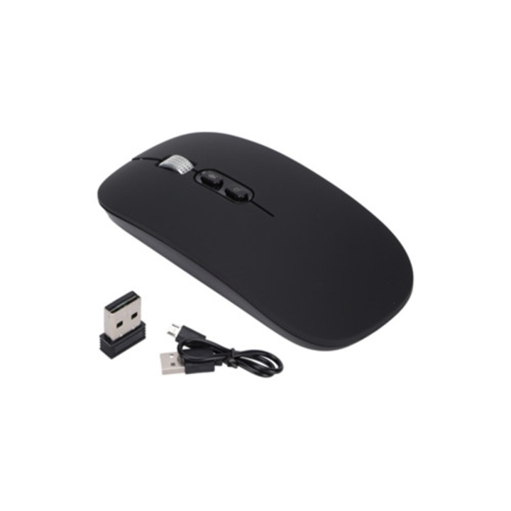 Mouse optic wireless 1600 DPI cu functie de traducere vocala pentru computer
