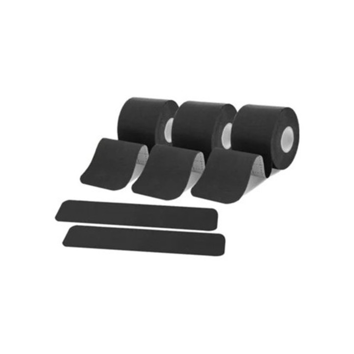 Banda sportiva pentru sustinerea muschilor, material prietenos cu pielea, pre-taiat, 5cm x 5m