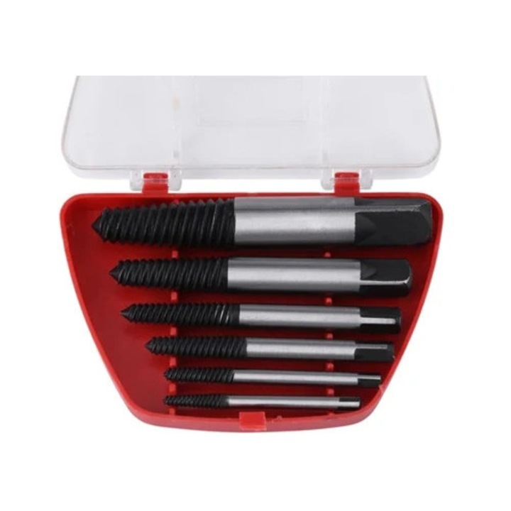 Set Extractoare pentru Suruburi Ruginite, Otel, Dimensiuni Variate